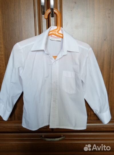 Белые рубашки на мальчика