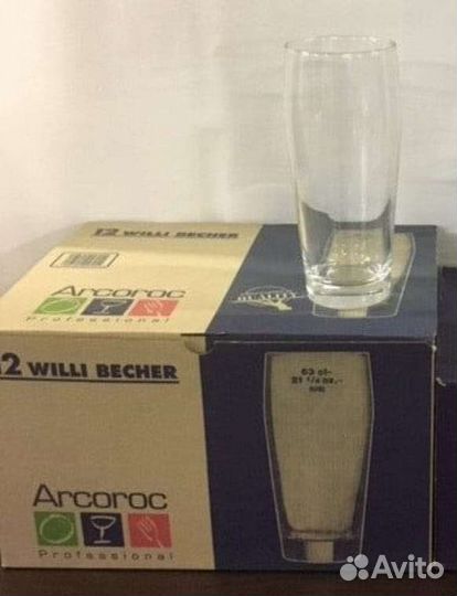 Стакан для воды, сока, пива 0,6 л Arcoroc Франция