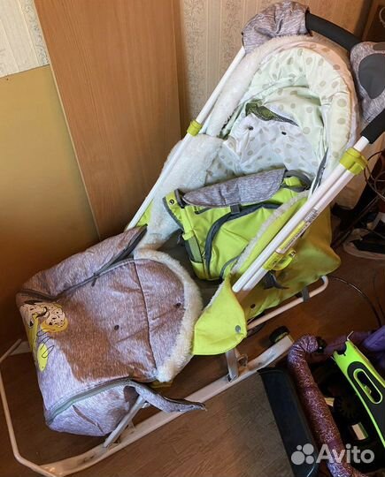 Коляска санки