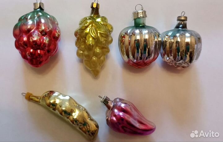 Елочные игрушки СССР