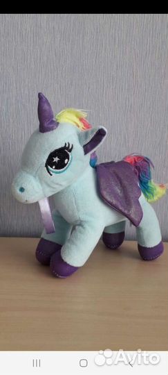 Мягкие игрушки(Единорог,свинка)