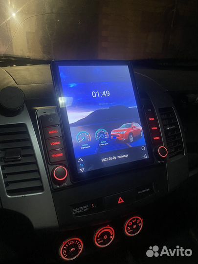 Mitsubishi outlander xl мультемедия магнитола