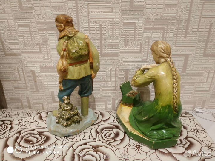 Статуэтка Малахитовая шкатулка