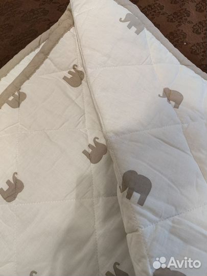 Детское одеяло плед IKEA, простынь IKEA