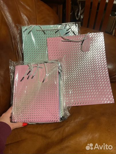 Подарочные пакеты 12 шт упак