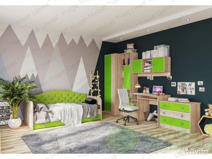 Детская мебель. Кровать новая