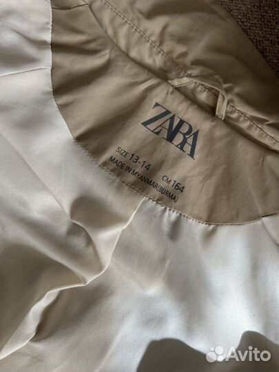 Тренч Zara для девочки