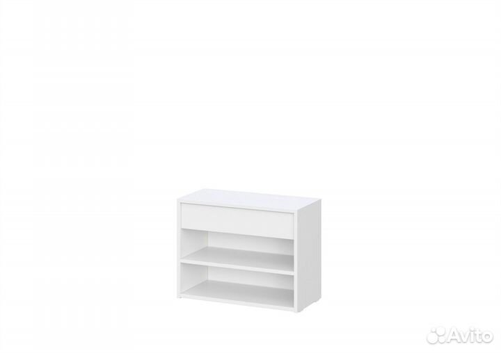 Обувница белая 60см Айден об06-600 (как икеа)