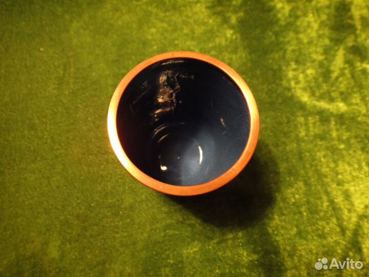 Рюмка Медная Старинная Горячая Эмаль Клуазоне