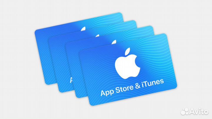 Подарочная карта Apple ID App Store itunes icloud