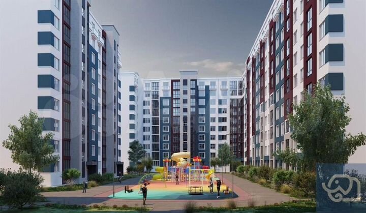 2-к. квартира, 56,4 м², 5/10 эт.