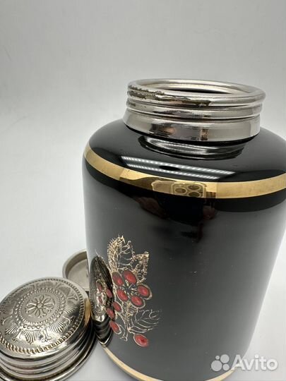 Чайница. Чайная банка. СССР 50-е. Винтаж