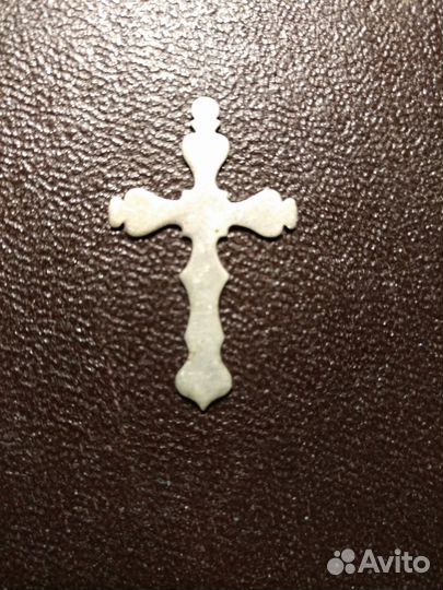 Ювелирный штамп просечка крестика