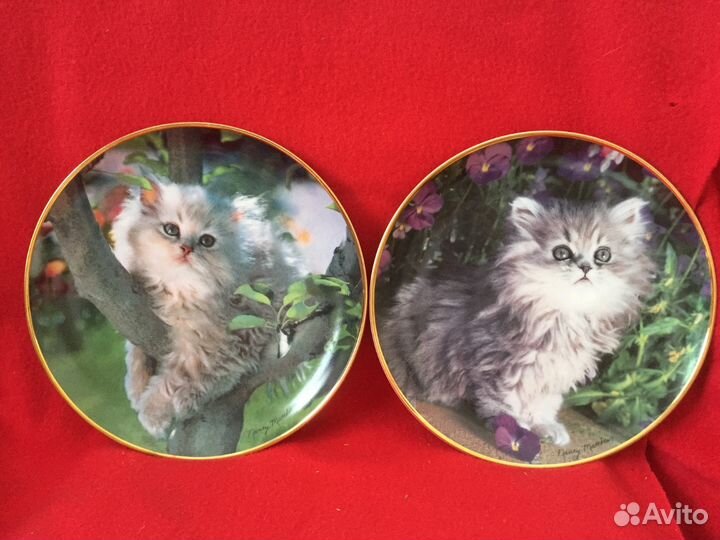 Коллекционная фарфоровая тарелка Франклина Минта