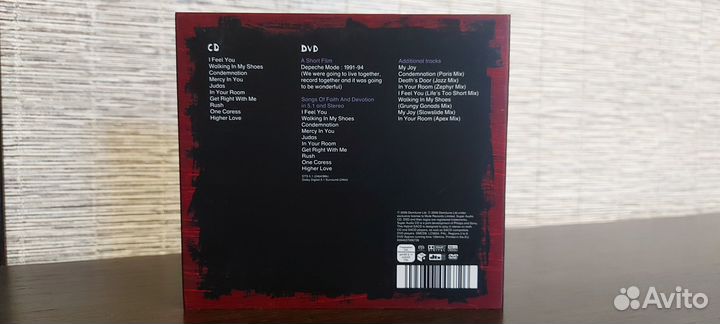 Sacd диск Depeche Mode:Songs Of Faith And Devotion