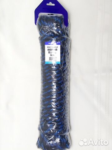 Шнур плетеный якорный 30м