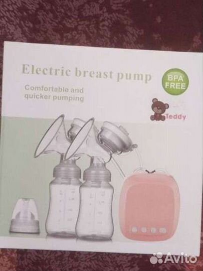 Молокоотсос электрический двойной