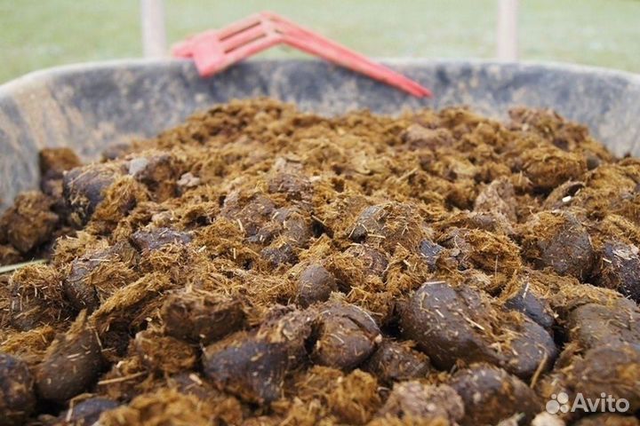 Навоз в мешках