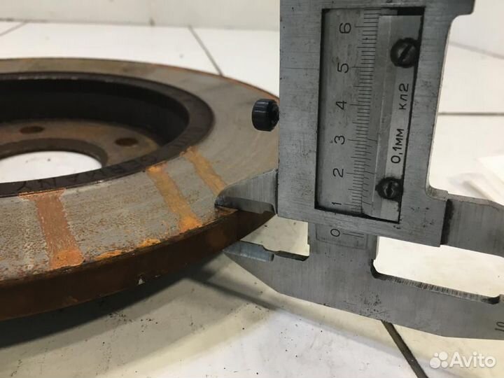 Диск тормозной задний Audi А4 В8 8K2