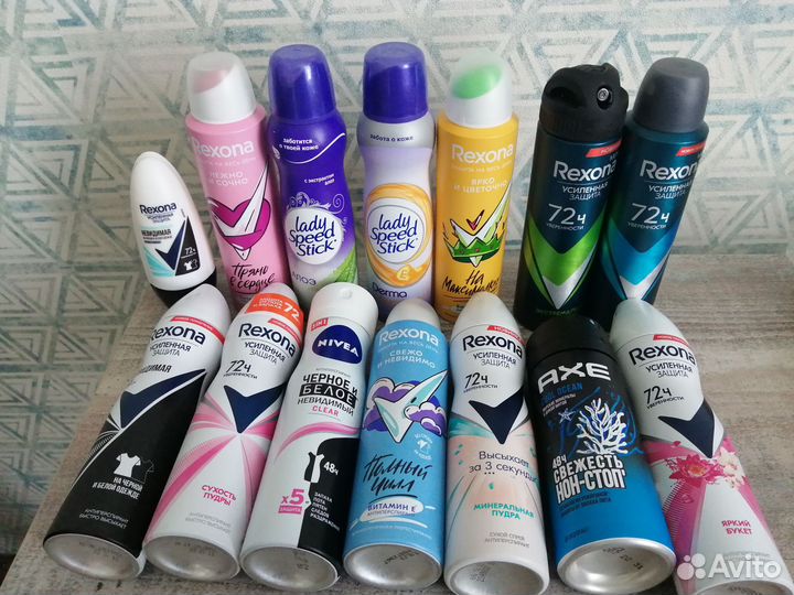 Дезодорант Rexona nivea нивея мужской Axe акс