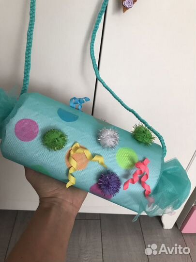 Новогодний костюм хлопушки 5-6 лет