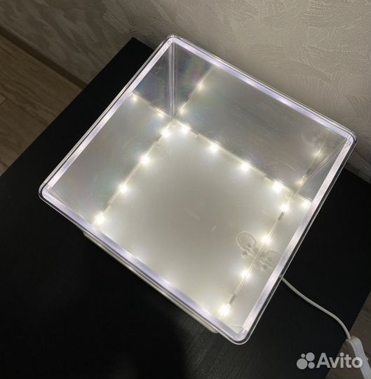 Cветoдиодный кopoб ikеа