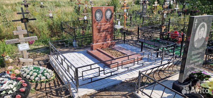 Установка и Подъем памятников