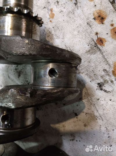 Коленвал фольксваген гольф-5. Дизель 1,9.BLS