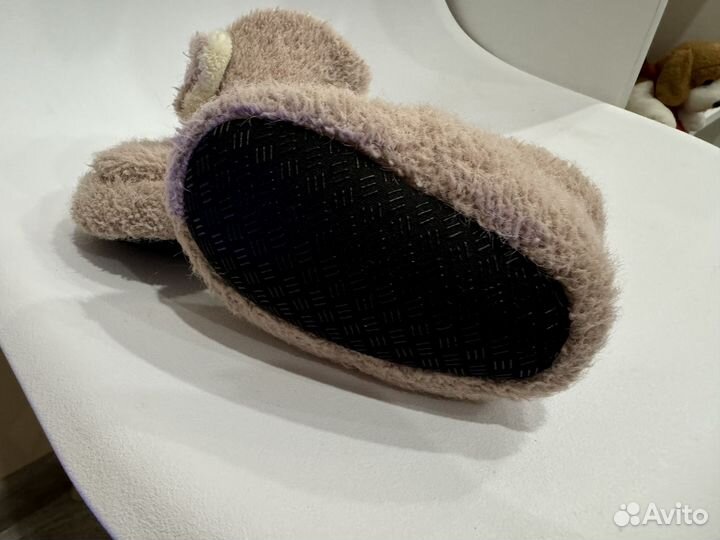 Детские утепленный пинетки-ботинки