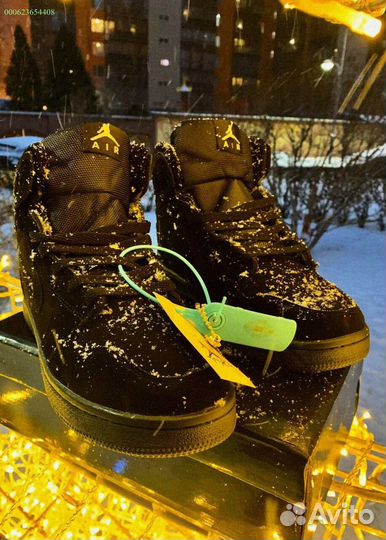 Кроссовки Nike Air Jordan тёплые (Арт.54437)