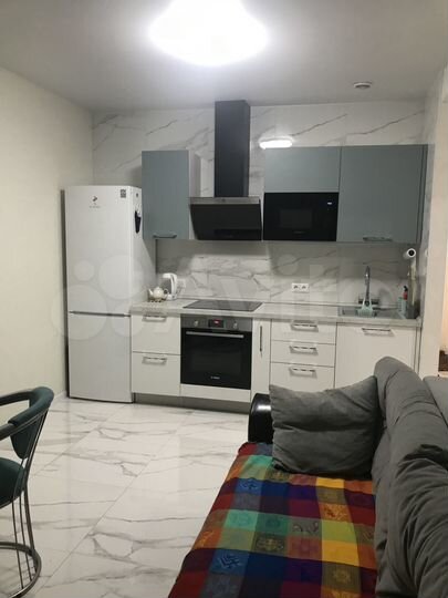 1-к. апартаменты, 38 м², 7/17 эт.