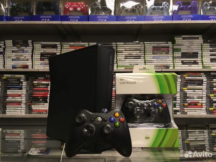 Xbox 360 Slim Прошивка + Новый геймпад