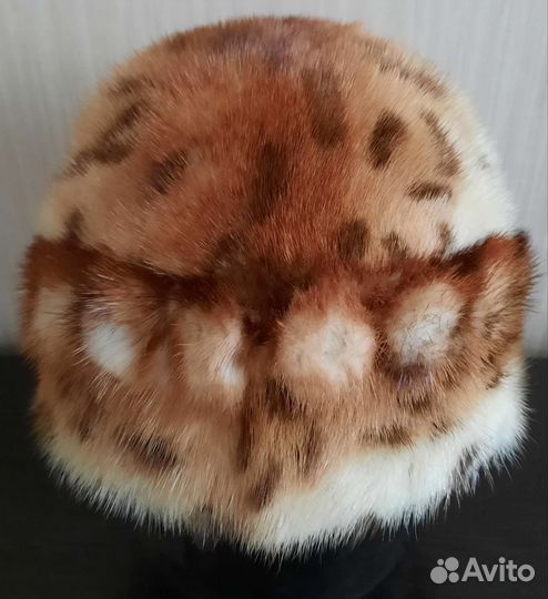 Шапка норковая женская