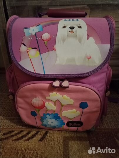 Рюкзак школьный Gulliver для девочки