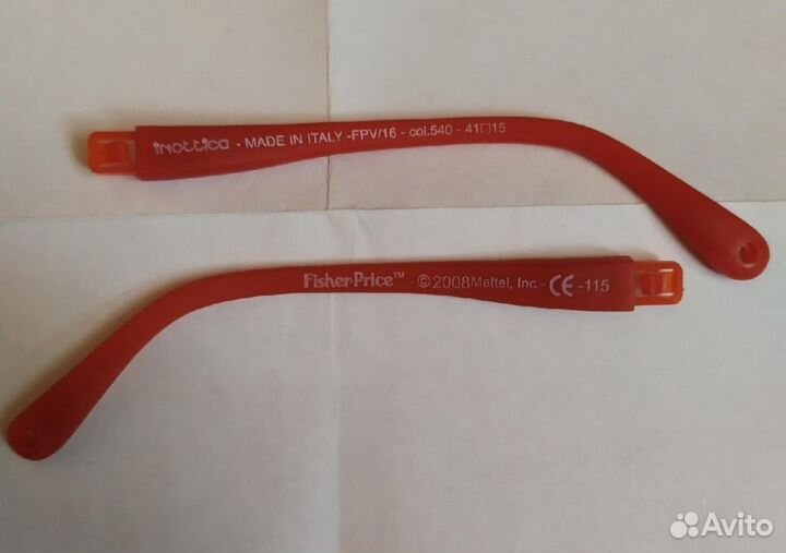Fisher price дужки к очкам детским