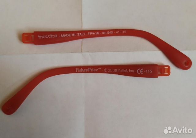 Fisher price дужки к очкам детским