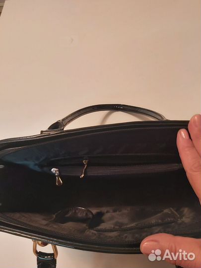 Сумка черная офисная