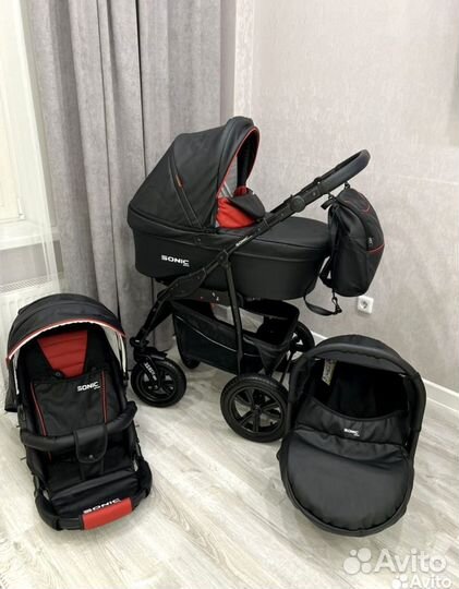 Коляска Vеrdi Sonic Plus Pro 3в1