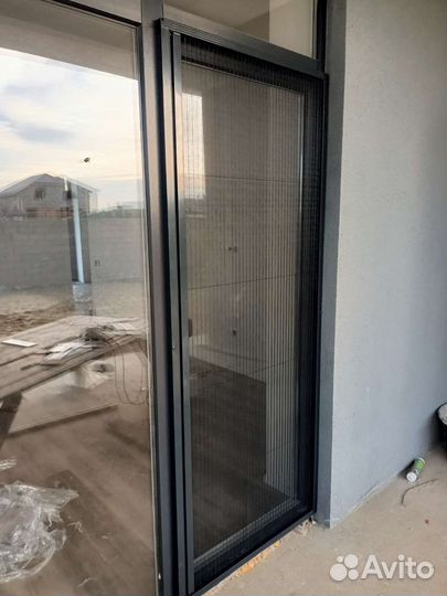 Москитная сетка плиссе, гормошка (раздвижная)