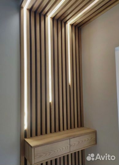 3Д панели рейка