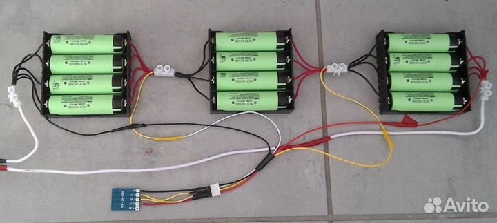 Сборка аккумуляторов точечной сваркой