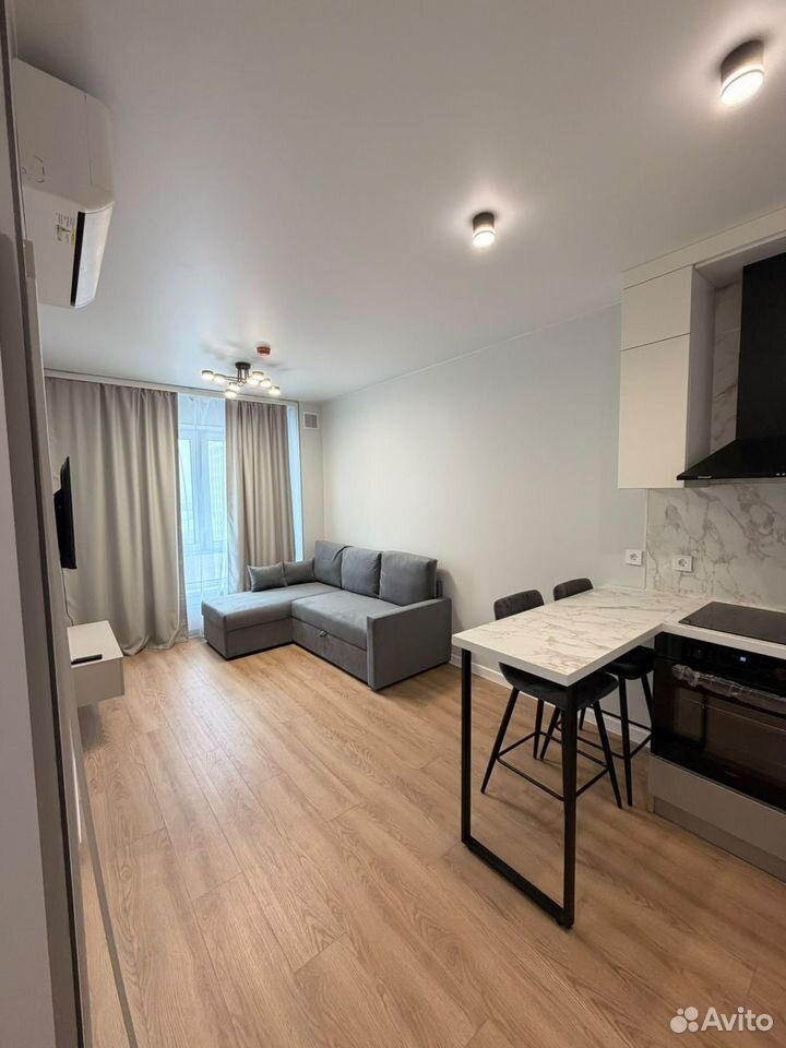 Евро1-комнатная квартира, 35 м² — фото 1