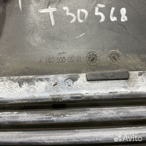 Воздуховод центральный Мерседес w166 x166