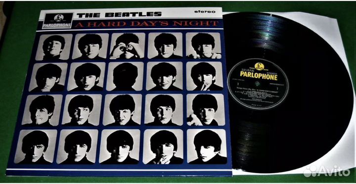The Beatles A Hard Days Night пластинка винил