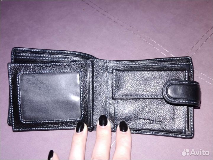 Кошелек мужской натуральная кожа