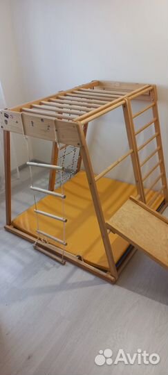 Деревянный спортивно-игровой уголок kidwood