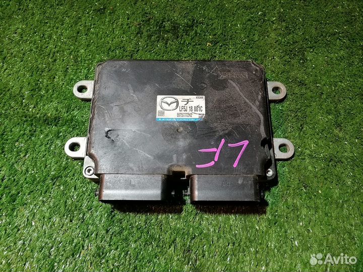 Блок управления двигателем LF5J18881C Mazda Premac