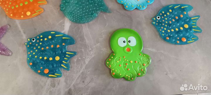 Игрушки присоски в ванную