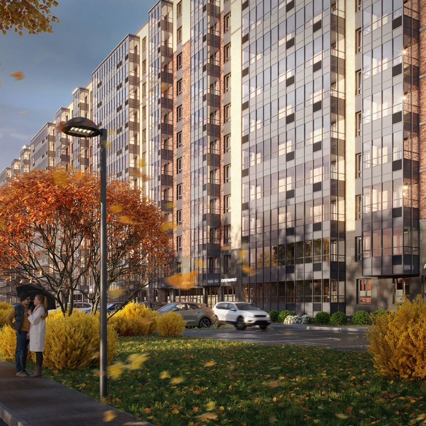 1-к. квартира, 34,5 м², 10/12 эт.