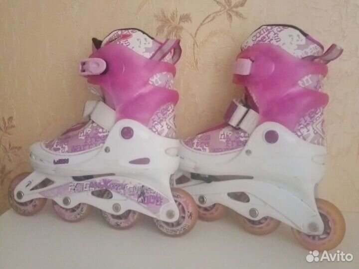 Роликовые коньки размер 34-37